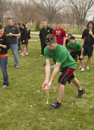 Outdoor Games for Teenagers Encourage Team-Play and Improve Health,  blindfolded dates reject each other 